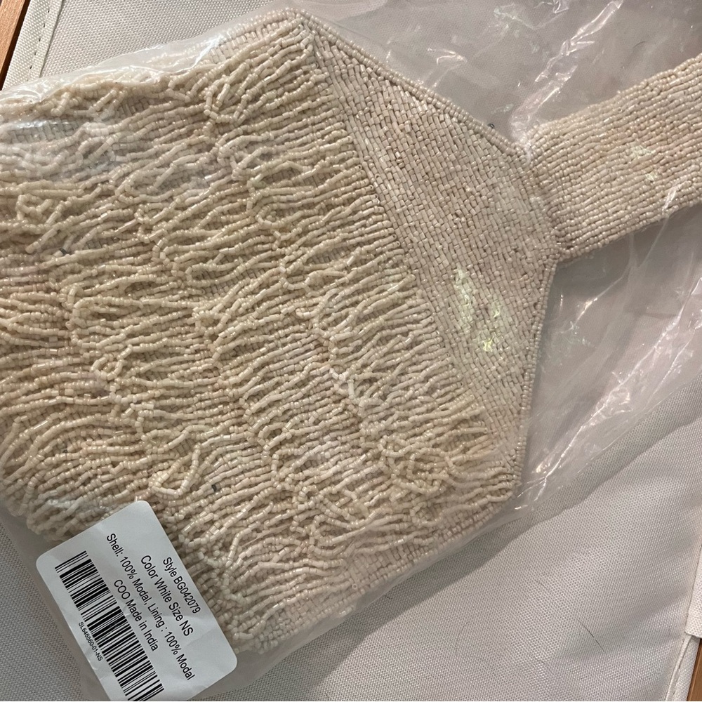 Beautiful white bag